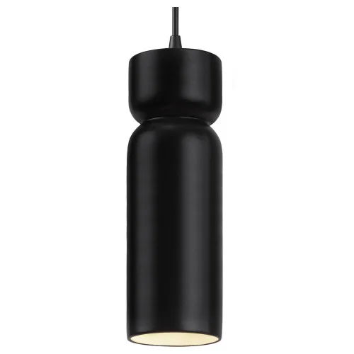 Tall Hourglass LED Pendant (254|CER-6510-CRB-MBLK-BKCD-LED1-700)