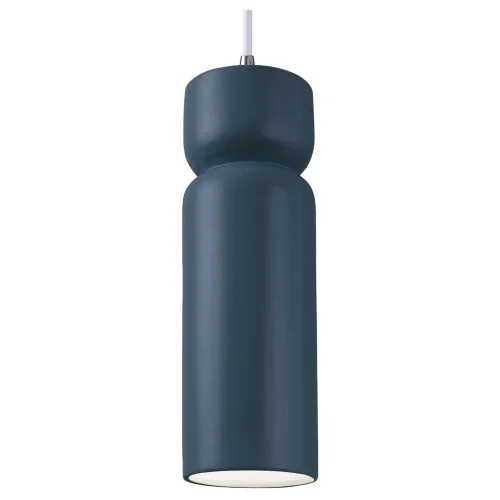 Tall Hourglass LED Pendant (254|CER-6510-MID-CROM-WTCD-LED1-700)