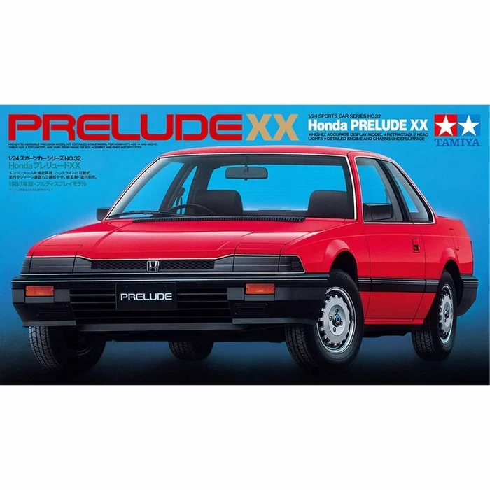 Tamiya 1/24 Honda Prelude XX Model Kit