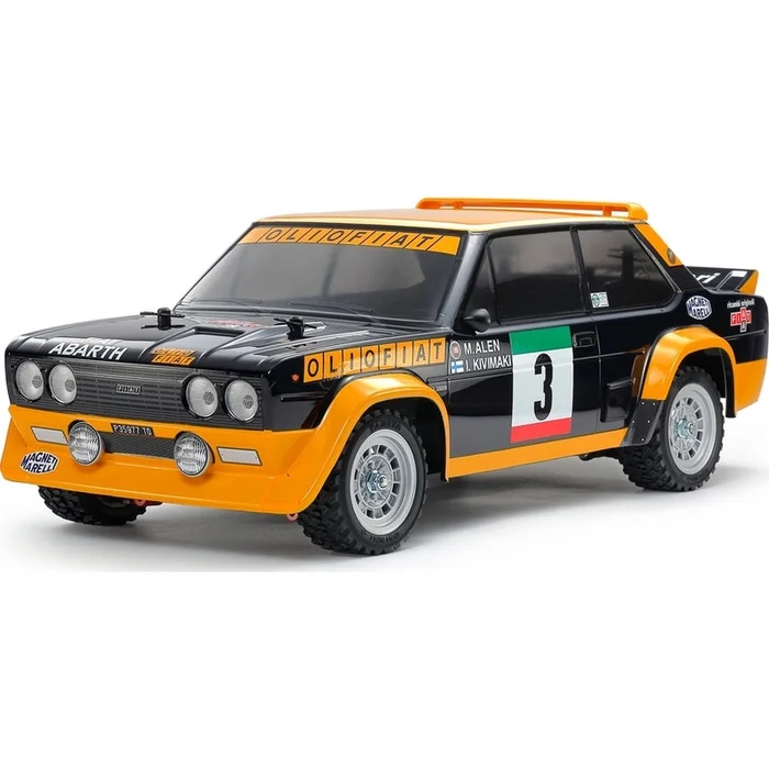 Tamiya Fiat 131 Abarth Rally 1/10 4WD Electric Rally Car Kit (MF-01X) (Limited Edition Painted Body)