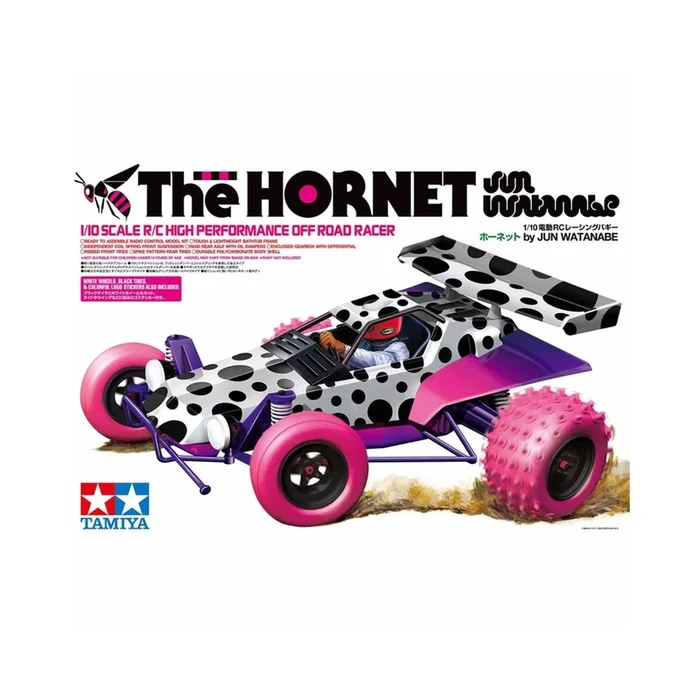 Tamiya Hornet by Jun Watanabe 1/10 Off-Road 2WD Electric Buggy Kit (Limited Edition) - Image 2