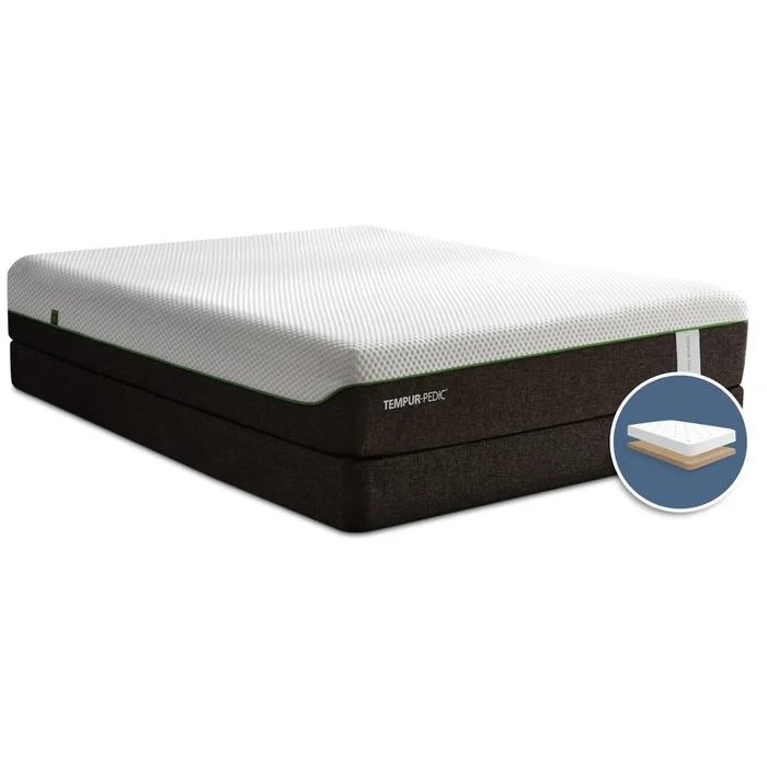 TEMPUR-Flex Recover Tight-Top Low-Profile Full Mattress Set|Ensemble matelas plateau rgulier profil bas Recover TEMPUR-Flex pour lit double