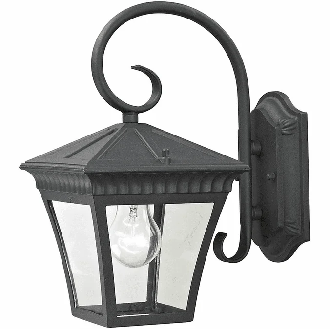 Thomas 8401EW/65 Ridgewood Matte Textured Black Exterior Lamp Sconce