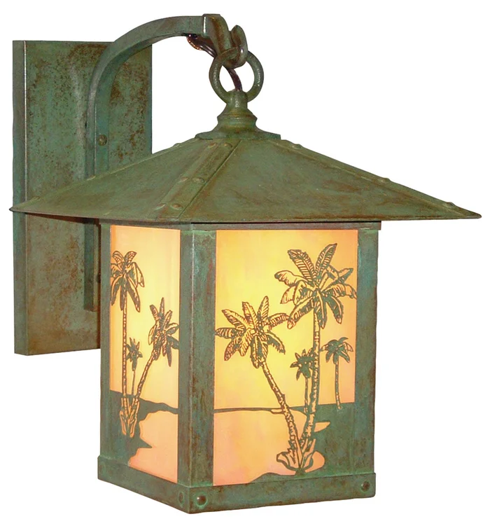 Timber Ridge One Light Wall Mount in Verdigris Patina (37|TRB-12TRRM-VP)