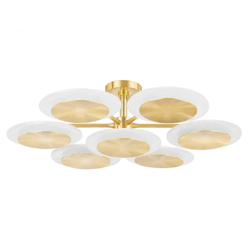 Topaz Semi Flush (86|328-38-VPB)