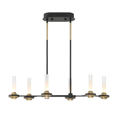 Torcia LED Chandelier in Black (40|45713-019)