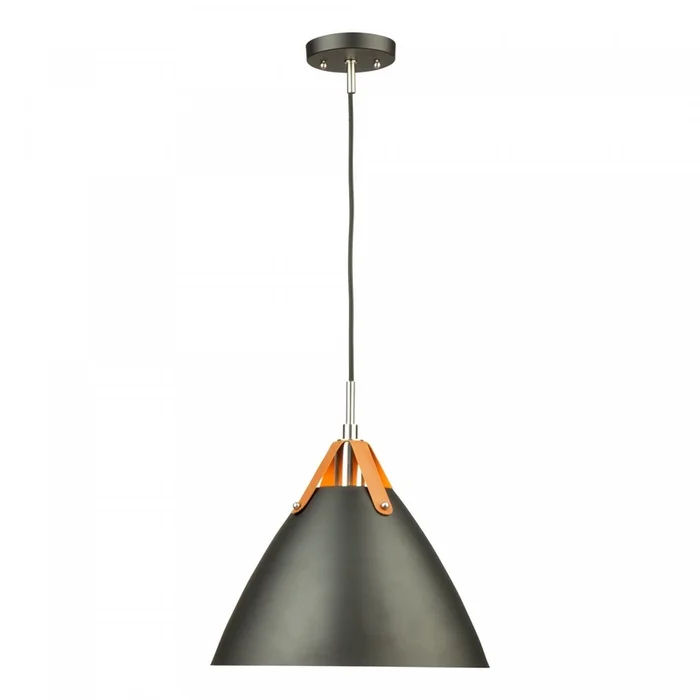 Tote 1-Light Black Pendant I | Luminaire suspenduI Tote noir 1ampoule | D06H15BB - Image 2