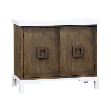 Tower Top Cabinet in Brown (45|17301)