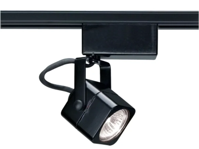 Track Heads Black One Light Track Head in Black (72|TH233)