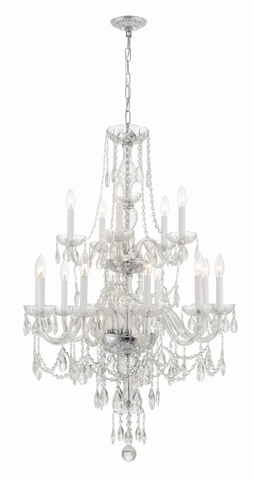 Traditional Crystal 15 Light Chandelier