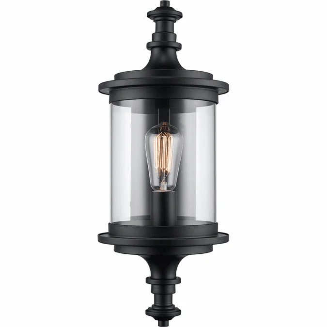 Trans Globe 51700 BK PathLume Black Outdoor Wall Lamp