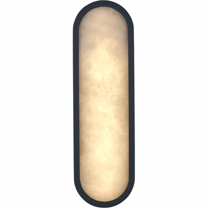 Trans Globe LED-22650 BK Minerva Modern Black LED 16″ Wall Lighting Fixture