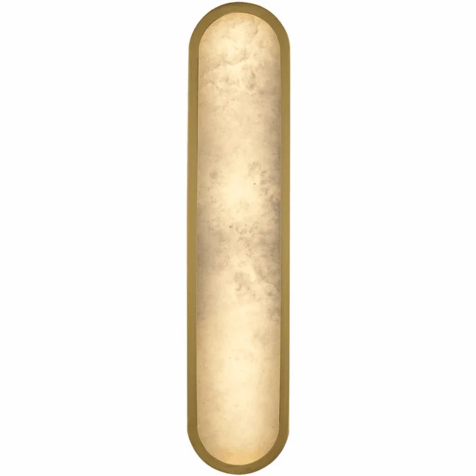 Trans Globe LED-22652 AG Minerva Contemporary Antique Gold LED 22″ Wall Lamp