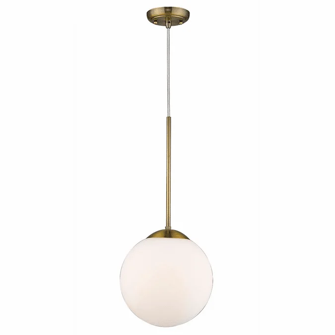 Trend TP30001ATB Solea Contemporary Antique Brass Mini Pendant Hanging Light