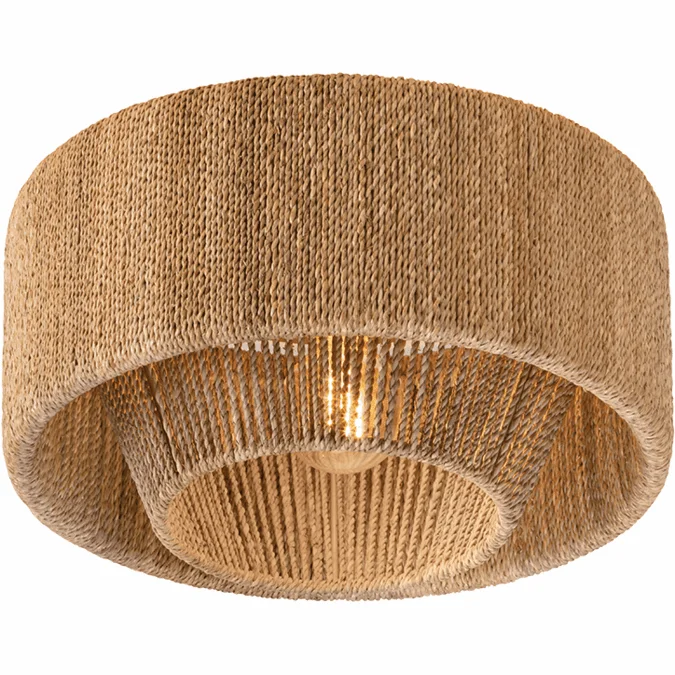 Troy C1216-VGL Coe Modern Vintage Gold Leaf Ceiling Light Fixture