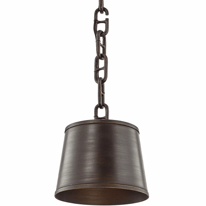 Troy F6683-SFB Admirals Row Pompeii Bronze Mini Pendant Lighting