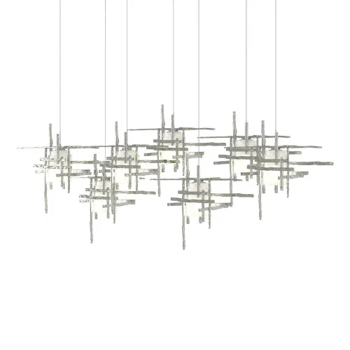 Tura 7-Light Frosted Glass Pendant (65|131096-SKT-LONG-85-YC0305)