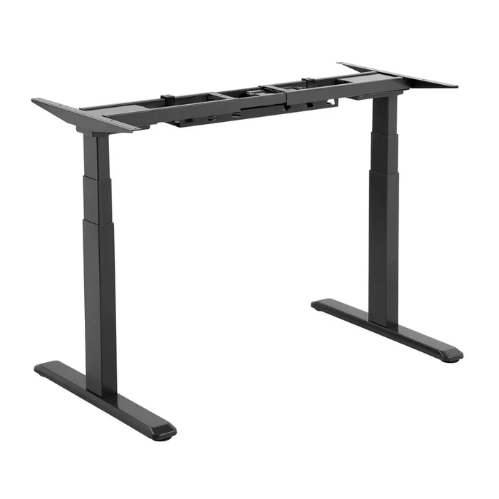 Tygerclaw Dual Motor Electric Sit Stand Desk – Black|Bureau assis ou debout lectrique TygerClaw 2moteurs – noir