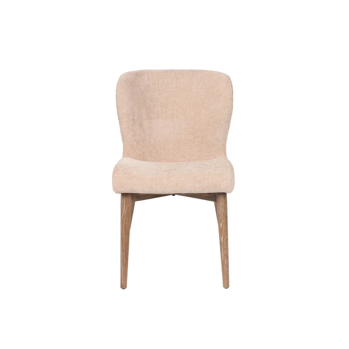 uffizi dining chair – champagne chenille