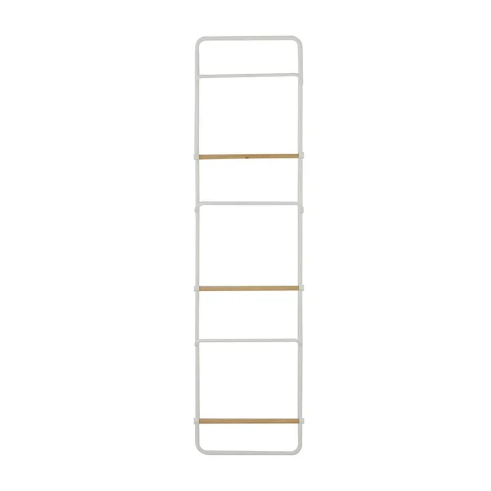 UMA White Metal 6 Rack Partition Ladder, 18″ x 4″ x 70″ | 87825