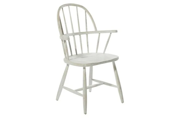 UMA White Wood Dining Chair, 20″ x 19″ x 37″ | 46331