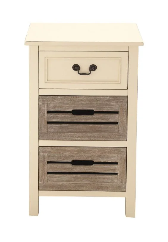 UMA White Wooden Storage Unit, 17″ x 13″ x 28″ | 96341