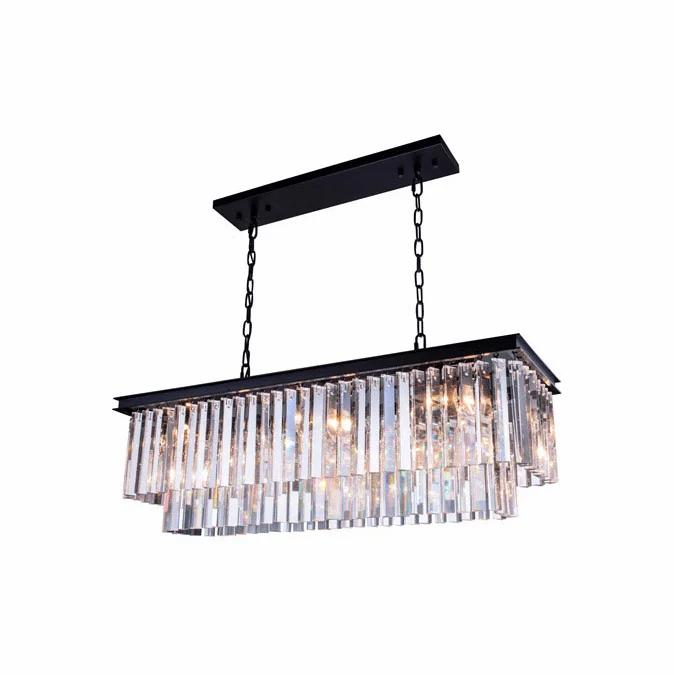 Urban Classic 1202D40MB-RC Sydney Matte Black 40″ Island Light Fixture