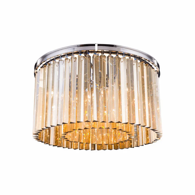 Urban Classic 1208F26PN-GT-RC Sydney Polished Nickel 26″ Overhead Lighting Fixture