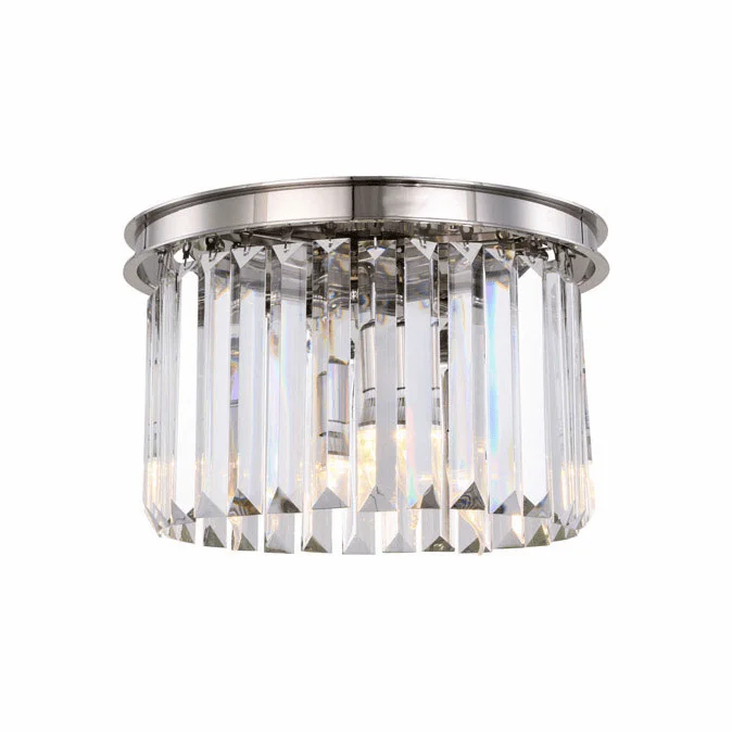 Urban Classic 1238F16PN-RC Sydney Polished Nickel 16″ Flush Mount Lighting