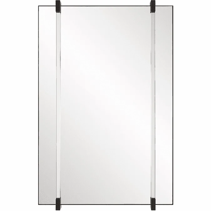 Uttermost 09937 Ladonna Modern Black Mirror