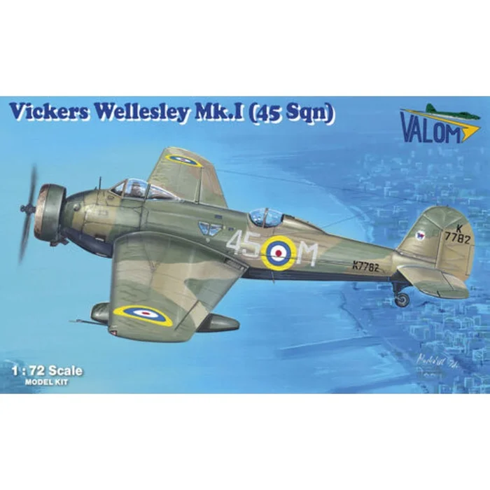 VALOM 1/72 Vickers Wellesley Mk.I (45 Sqn) Kit 72158