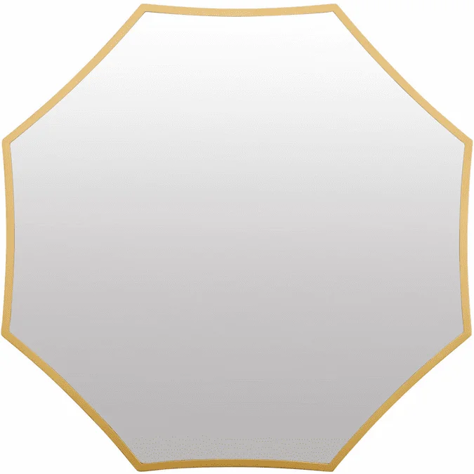 Varaluz 4DMI0153 Varaluz Casa Contemporary Gold Wall Mounted Mirror