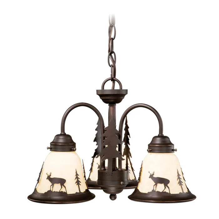 Vaxcel Bryce 3-LT Light Kit (Dual Mount) – Burnished Bronze – LK55416BBZ-C