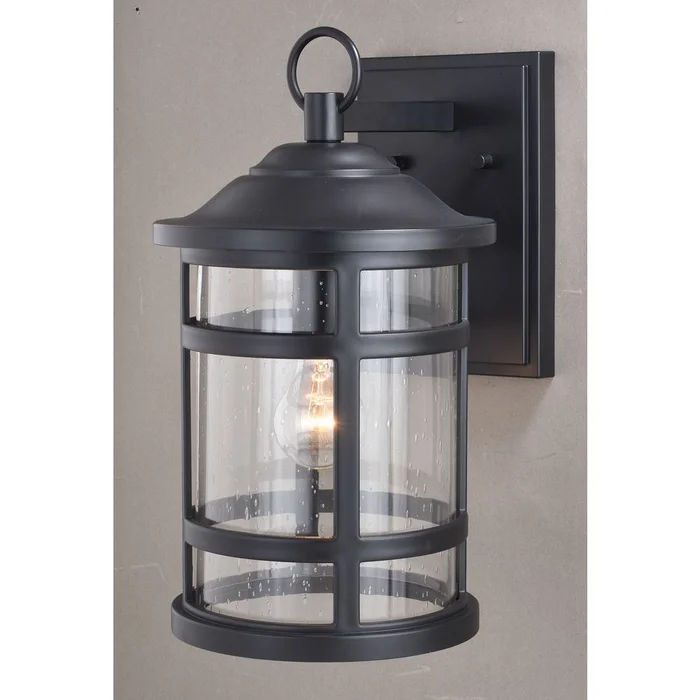 Vaxcel Southport 8.5″ Outdoor Wall Light – Matte Black – T0524