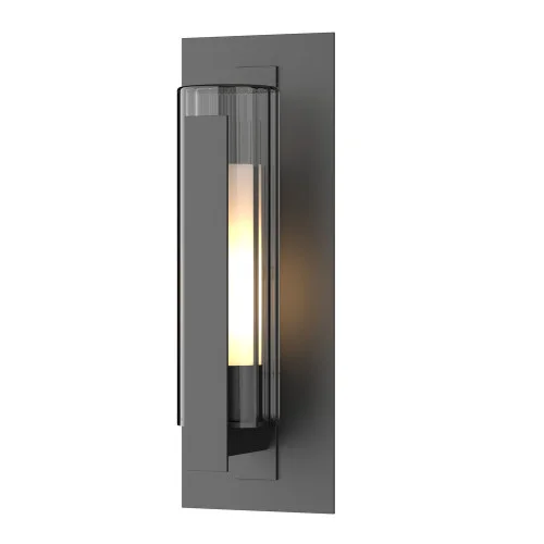 Vertical Bar Fluted Glass Medium Outdoor Sconce (65|307282-SKT-80-ZU0658)