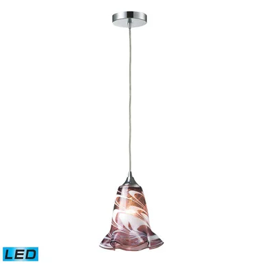 Vestido LED Mini Pendant in Polished Chrome (45|31342/1VPUR-LED)
