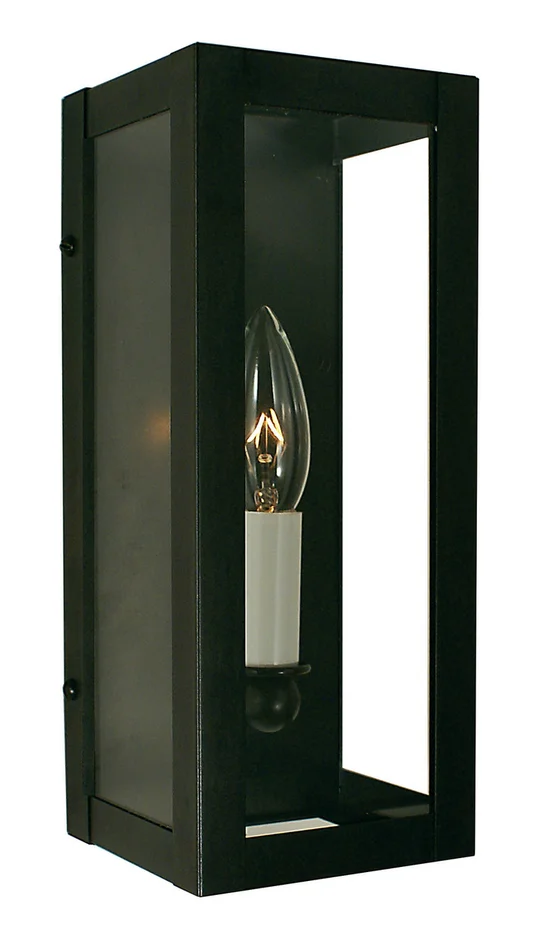 Vintage One Light Wall Mount in Satin Black (37|VIS-4TN-BK)