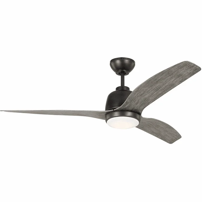 Visual Comfort Fan 3AVLR54AGPD Avila Contemporary Aged Pewter LED 54″ Ceiling Fan
