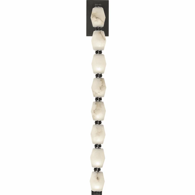 Visual Comfort Modern SLWS54727ALBBZ Collier Modern Bronze LED 28″ Lamp Sconce