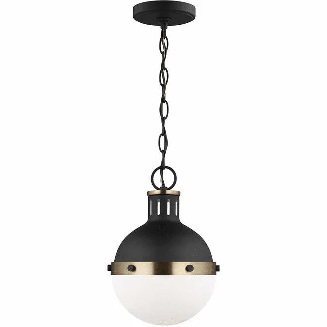 Visual Comfort Studio 6177101EN3-112 Hanks Modern Midnight Black LED Mini Lighting Pendant