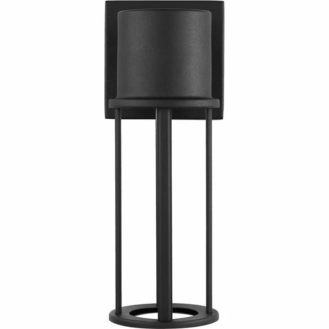 Visual Comfort Studio 8545893S-12 Union Modern Black LED Outdoor 5′ Wall Lamp