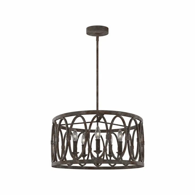 Visual Comfort Studio F32225DA Patrice Retro Deep Abyss Hanging Lamp