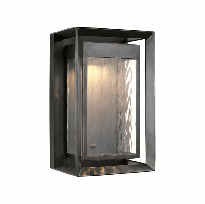 Visual Comfort Studio OL13702ANBZ-L1 Urbandale Modern Antique Bronze Outdoor 10″ Light Sconce