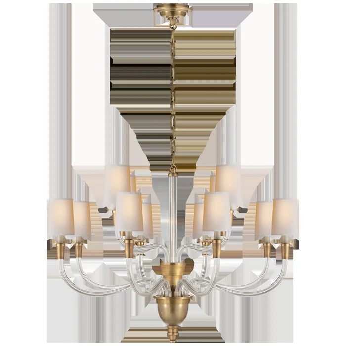 Vivian Large Two-Tier Chandelier
