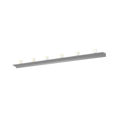 Votives LED Bath Bar in Bright Satin Aluminum (69|2854.16-SW)