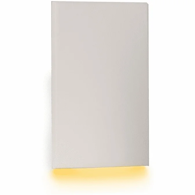 WAC Lighting 4041-AMWT Contemporary White LED Scoop Indoor Step Lighting