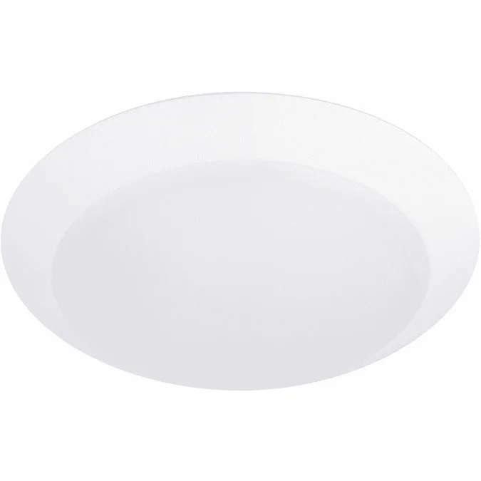 WAC Lighting FM-309-9CSJB-WT Disc Contemporary White LED Ceiling Light Fixture