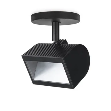 Wall Wash 3020 LED Flood Light in Black (34|MO-3020W-927-BK)