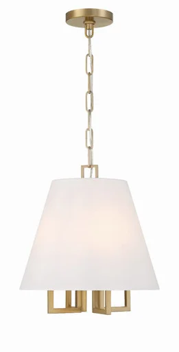 Westwood Four Light Mini Chandelier in Vibrant Gold (60|2254-VG)