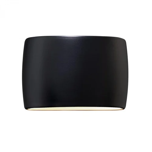 Wide ADA Large Oval LED Wall Sconce – Closed Top (254|CER-8898-CRB-LED2-2000)